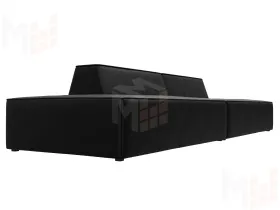 Диван прямой модульный Монс лофт ( GRIFON 18 черный )