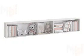 Полка Фэнтези белый рамух