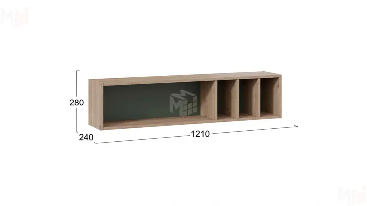 Полка навесная Лео - ТД-410.15.11