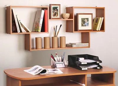 Оригинальные книжные полки в интерьере дома Оригинальные книжные полки в интерьере дома