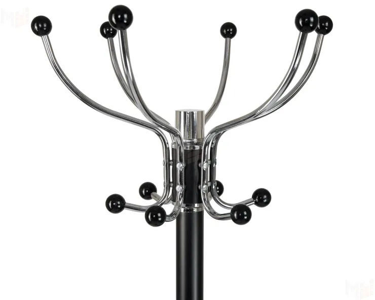 Вешалка напольная DOBRIN BONNY (чёрный мрамор, чёрный)