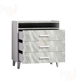 Комод  Айрис 455 Белый/Статуарио