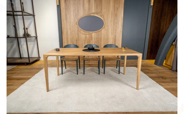 Стол деревянный из массива дуба Соул 180 Дуб натуральный