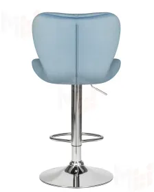 Стул барный DOBRIN BARNY (пудрово-голубой велюр (MJ9-74))