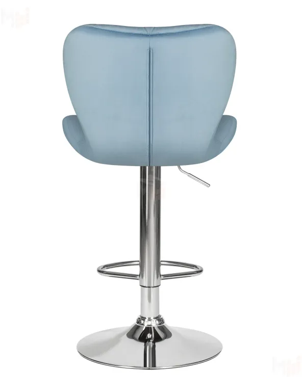Стул барный DOBRIN BARNY (пудрово-голубой велюр (MJ9-74))