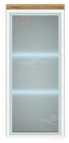 Пенал ГРЕТТА навесной 1В  Крафт золотой-Белый