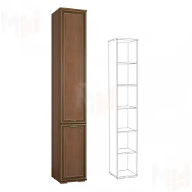 Пенал с полками Domani Ливорно ЛШ-1