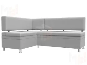 Диван кухонный угловой Стайл левый угол ( Белый )