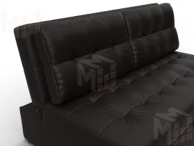 Диван прямой Лига-107 (140) ( GRIFON 12 коричневый )