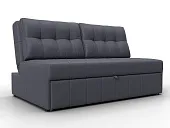 Диван прямой Лига-107 (140) ( GRIFON 15 серый )