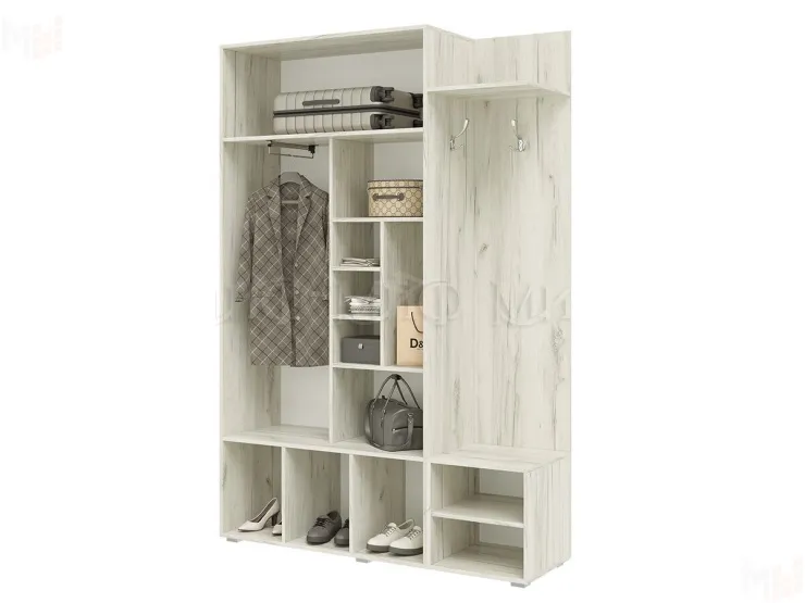 Прихожая Стелла (Дуб крафт белый)