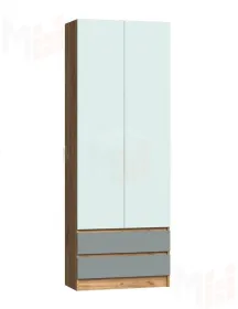 Шкаф Челси Color (сумеречный голубой/мята)