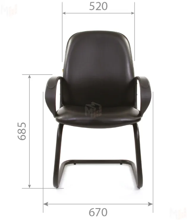 Кресло посетителя CHAIRMAN 279 V ЭКО