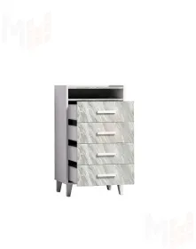 Комод  Айрис 45 Белый/Статуарио