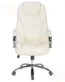 Офисное кресло для руководителей DOBRIN CHESTER (кремовый)
