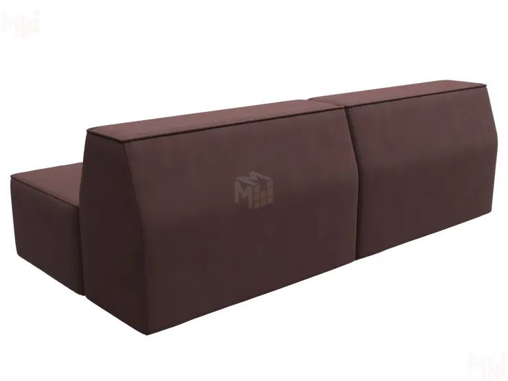 Диван прямой модульный Монс ( JOLY 09 бордовый )