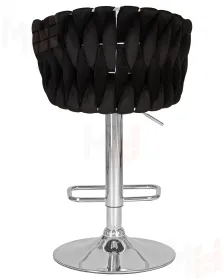 Стул барный DOBRIN MARCEL (черный велюр (MJ9-101))