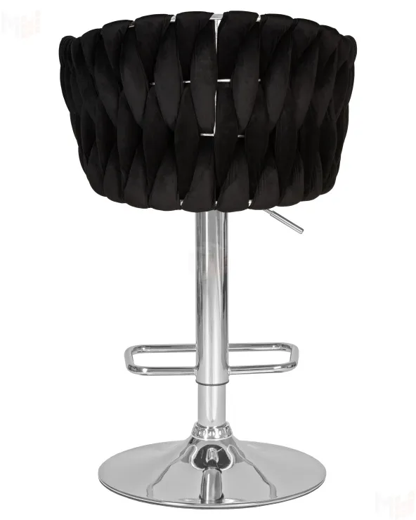Стул барный DOBRIN MARCEL (черный велюр (MJ9-101))