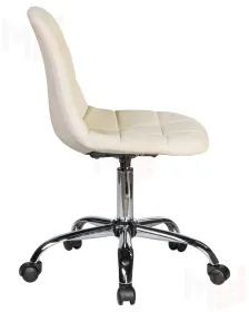 Офисное кресло для персонала DOBRIN MONTY (кремовый)