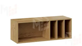 Полка настенная Хилтон  404.008.000 Дуб Крафт золотой