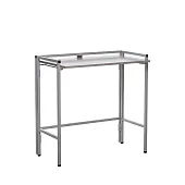 Стол раскладной Leset Энзо 800 (Серый/Атлас светлый)