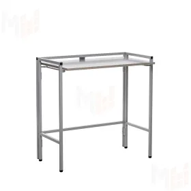 Стол раскладной Leset Энзо 800 (Серый/Атлас светлый)