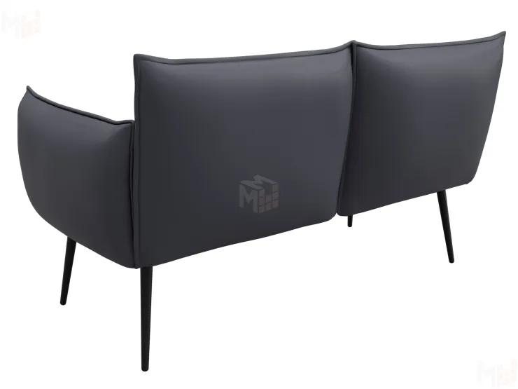 Диван прямой Лига-083 ( экокожа GRIFON 15 серый )