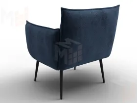 Кресло Лига-083 ( велюр TOWER 13 синий )