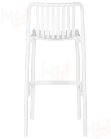Стул барный DOBRIN CHLOE BAR (белый)
