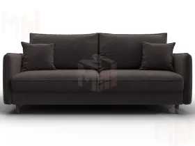 Диван прямой Лига-064 НПБ ( SEVEN 727 коричневый )