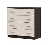 Комод 4 ящика Басса КМ 554 М венге - дуб белфорт