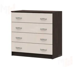 Комод 4 ящика Басса КМ 554 М венге - дуб белфорт