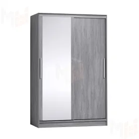 Шкаф-купе Strike 1350  Зеркало Atelier светлый