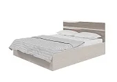 Кровать Ненси 1,4 с подъемным механизмом (ясень/капучино глянец)
