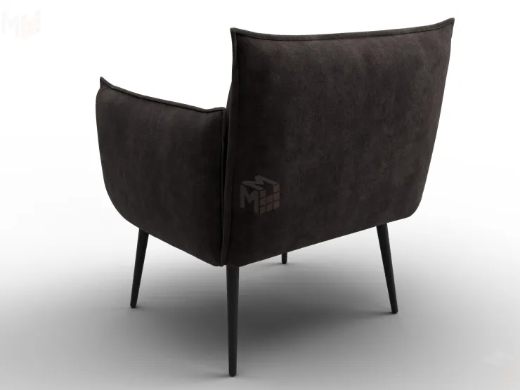 Кресло Лига-083 ( BRUT 17 коричневый )