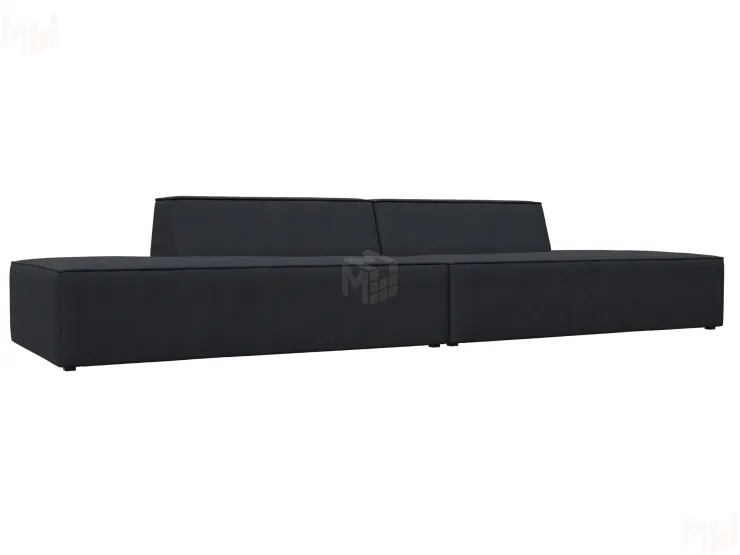 Диван прямой модульный Монс лофт ( JOLY 16 темно-серый )