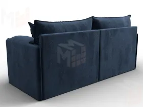 Диван прямой модульный Лига-106 ( TOWER 13 синий )