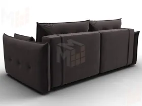 Диван прямой Лига-100 НПБ ( SEVEN 727 коричневый )