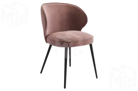 Стул Гудвин вереск (велюр)/черный