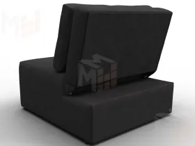 Кресло-кровать Лига-107 (80) ( JOLY 08 коричневый )