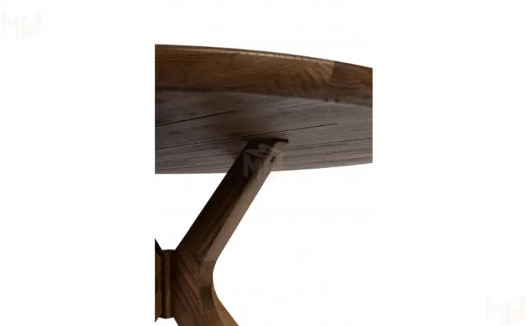 Стол деревянный из массива дуба Эмирель D110 Дуб темный