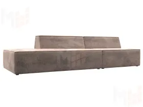 Диван прямой модульный Монс Модерн левый ( TOWER 05 бежевый )
