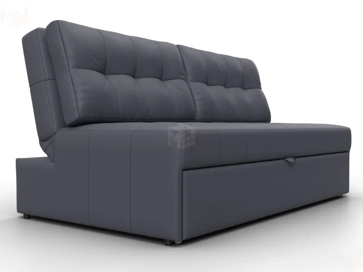 Диван прямой Лига-107 (160) ( GRIFON 15 серый )