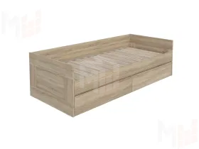 Кровать-кушетка раздвижная Сириус NEW 90*200 сонома