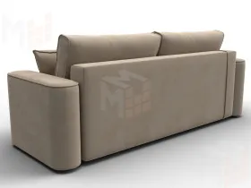 Диван прямой Лига-118 НПБ ( SEVEN 729 бежевый )