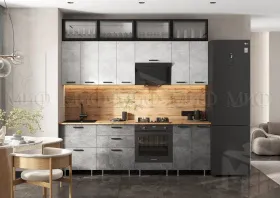 Кухонный гарнитур Рио NEW ЛДСП 2.4 компоновка №4