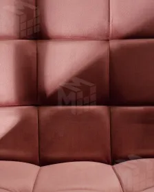 Стул барный DOBRIN KRUGER ARM (пудрово-розовый велюр (MJ9-32))