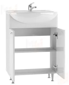 Тумба под умывальник "Уют 60 Классик" без ящика Айсберг