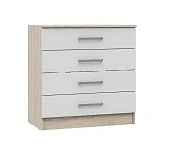 Комод Мартина 800 (сонома/белый глянец)