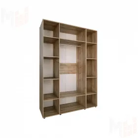 Шкаф для одежды и белья SCANDICA OSLO 555 ФАСАД Стандарт